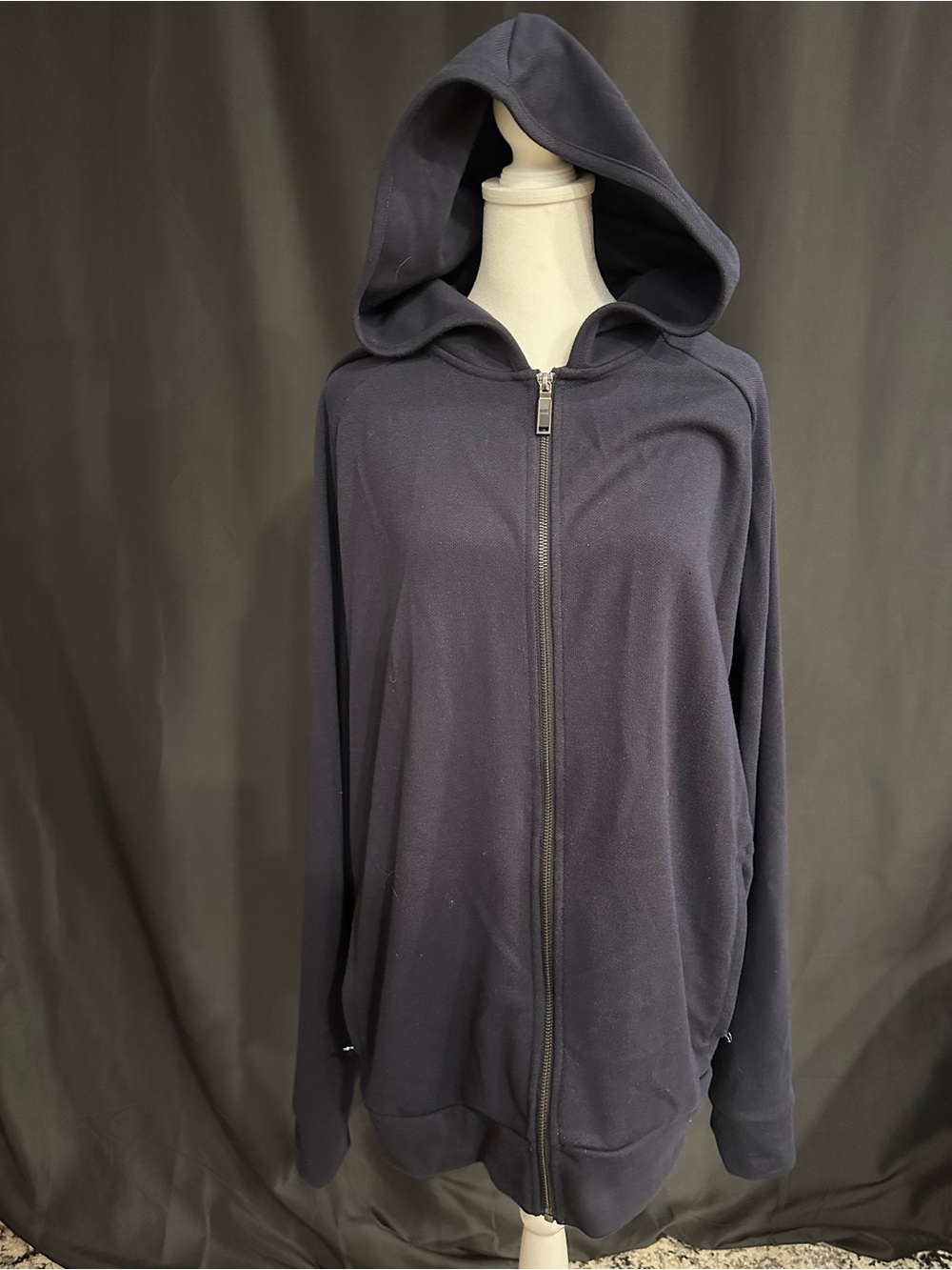 32 Degrees Men's Dark Navy Full-Zip Hoodie